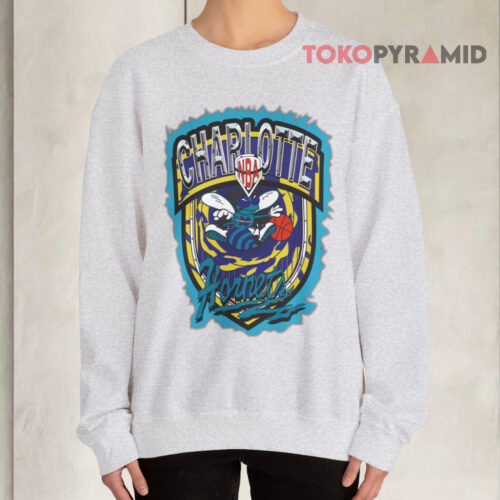 90s Charlotte Hornets Basketball Nba Sweatshirt 90s Charlotte Hornets Basketball Nba Sweatshirt