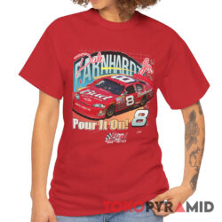 90s Dale Earnhardt Jr 8 T shirt Rare Budweiser Nascar T Shirt