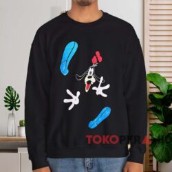 90s Goofy Space Black T-shirt 3 90s Goofy Space Black T shirt Black Sweatshirt