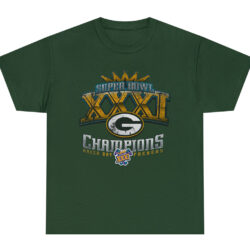 90's Green Bay Packers Big Center Super Bowl XXXI T-Shirt 5 90's Green Bay Packers Big Center Super Bowl Xxxi T shirt