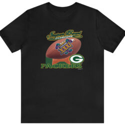 90s Green Bay Packers Super Bowl Champions Football T-shirt 5 90s Green Bay Packers Super Bowl Champions Football T shirt