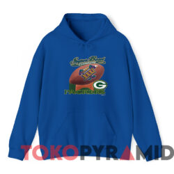 90s Green Bay Packers Super Bowl Champions Football T-shirt 2 90s Green Bay Packers Super Bowl Champions Football T shirt Blue Hoodie