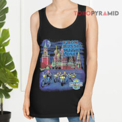 90s Harley Davidson From Russia With Love Shirt 2 90s Harley Davidson From Russia With Love Tank Top