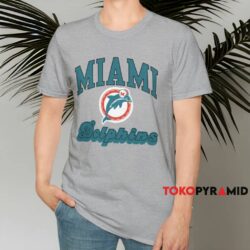 90s Miami Dolphins Nfl Football Classic Shirt Grey T shirt