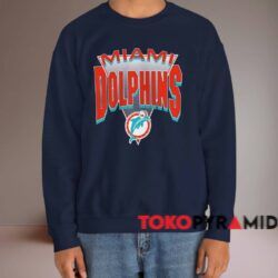 90s Miami Dolphins NFL Shirt 3 90s Miami Dolphins Nfl Shirt Navy Sweatshirt