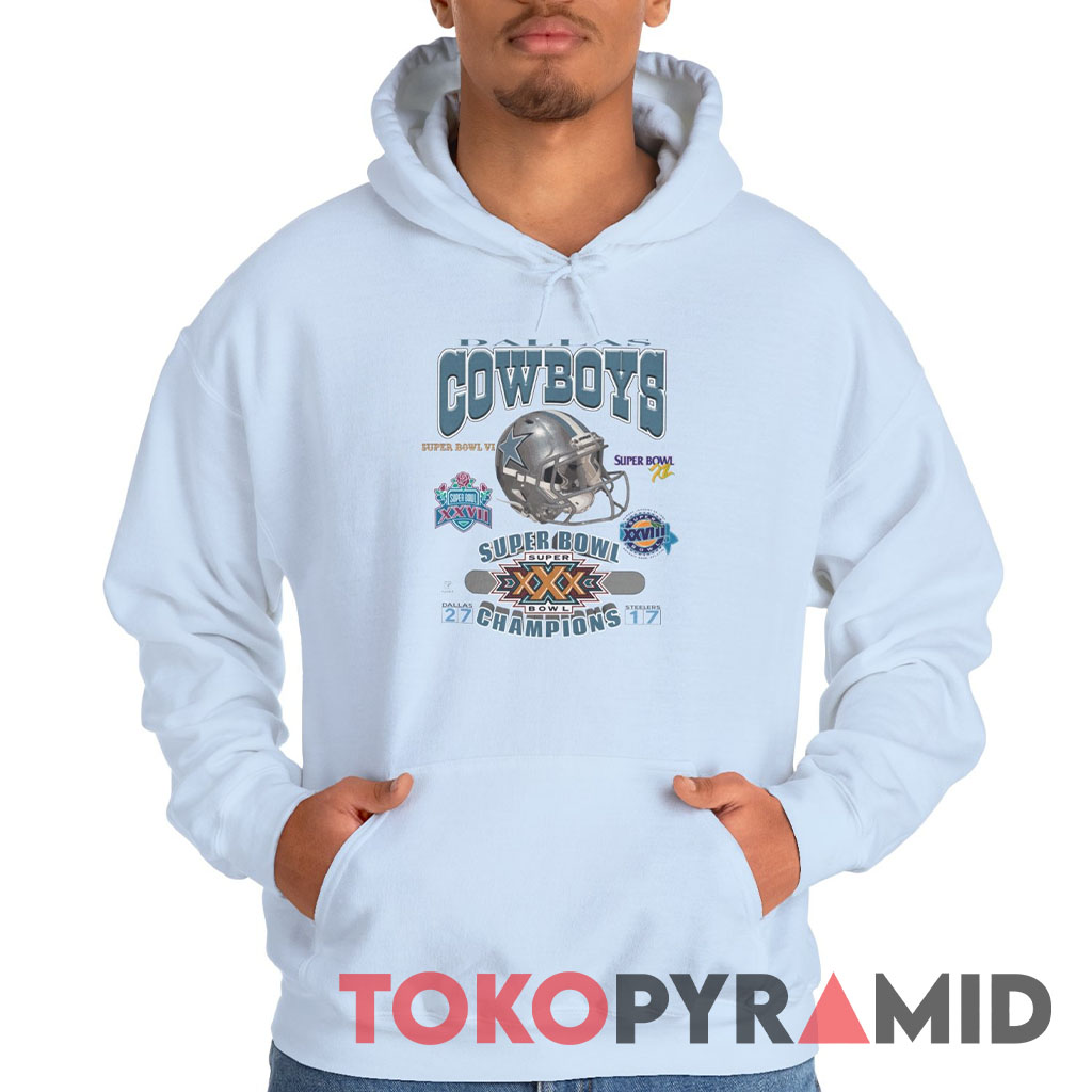 90s NFL Dallas Cowboys Super Bowl Champions Logo Hoodie 90s NFL Dallas Cowboys Super Bowl Champions Logo Hoodie