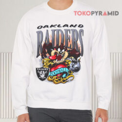 90s Oakland Raiders Taz Looney Tunes NFL Shirt 3 90s Oakland Raiders Taz Looney Tunes Nfl Sweatshirt