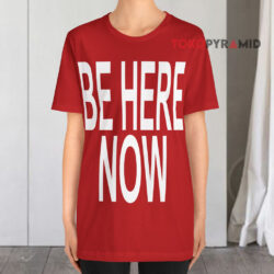 90s Oasis Be Here Now Red T shirt
