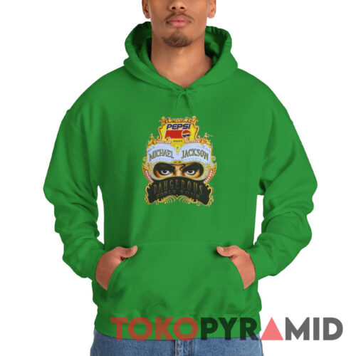90s Pepsi Michael Jackson Dangerous World Tour Hoodie