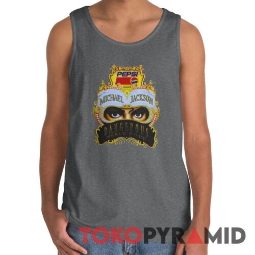 90s Pepsi Michael Jackson Dangerous World Tour Tank Top