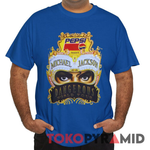 90s Pepsi Michael Jackson Dangerous World Tour Tee