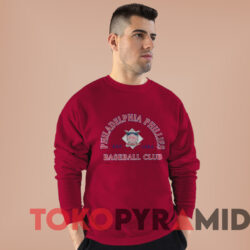 90s Philadelphia Phillies Baseball Club USA Souvenir T-Shirt 2 90s Philadelphia Phillies Baseball Club Usa Souvenir T shirt Red Sweatshirt