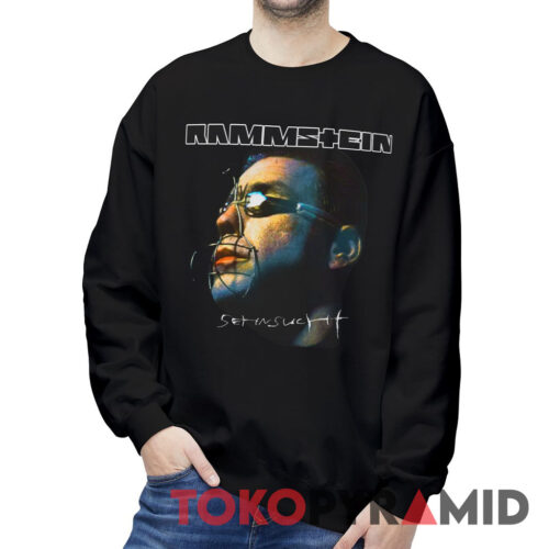 90s Rammstein Face Sehnsucht Sweatshirt 90s Rammstein Face Sehnsucht Sweatshirt