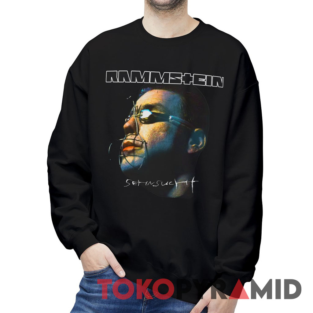 90s Rammstein Face Sehnsucht Sweatshirt 90s Rammstein Face Sehnsucht Sweatshirt