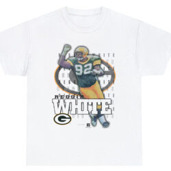 90s Reggie White Green Bay Packers NFL Football T-shirt 5 90s Reggie White Green Bay Packers Nfl Football T shirt