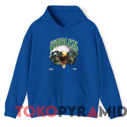 90's Philadelphia Eagles T-shirt 2 90s Salem Sportswear Philadelphia Eagles T shirt Blue Hoodie