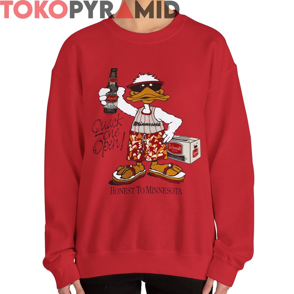 90s Schmidt Beer Duck Minnesota Shirt 90s Schmidt Beer Duck Minnesota Shirt
