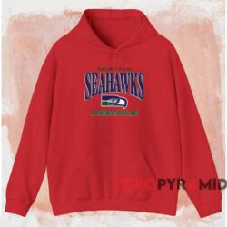 90s Seattle Seahawks Authentic Pro Line Shirt Red Hoodie