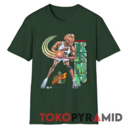 90s Seattle Supersonics Shawn Kemp Caricature Shirt