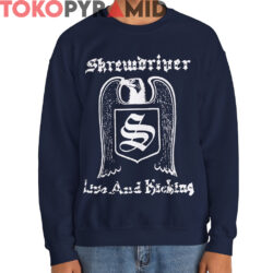 90s Skrewdriver Live And Kicking Shirt 2 90s Skrewdriver Live And Kicking Shirt