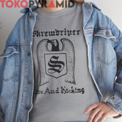 90s Skrewdriver Live And Kicking Shirt
