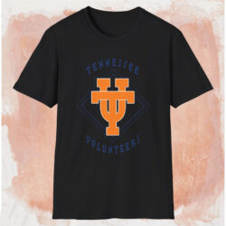 90s Tennessee Volunteers Big Logo Shirt Black T shirt