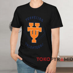 90s Tennessee Volunteers Big Logo Shirt Black T shirt