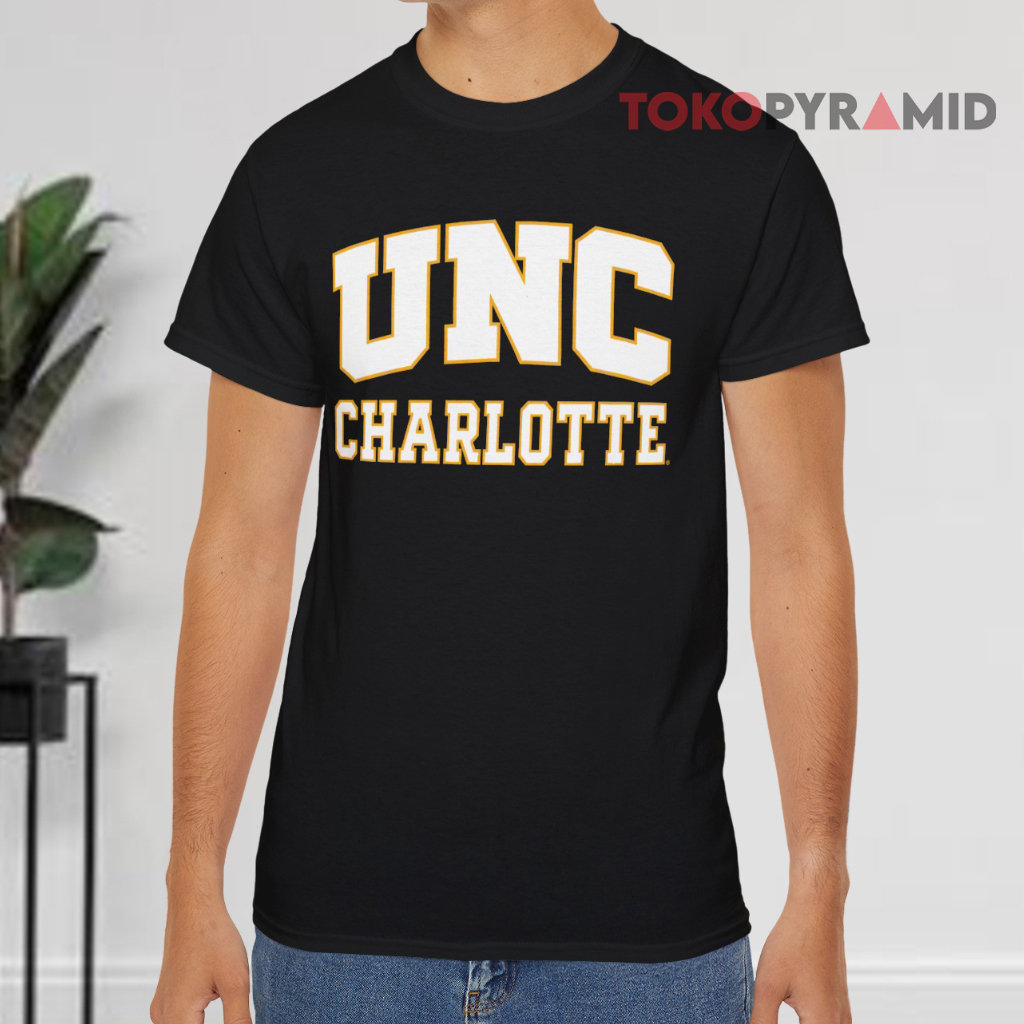 90's Unc Charlotte Black T shirt 90's Unc Charlotte Black T shirt