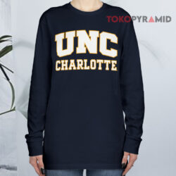 90's UNC Charlotte T-Shirt 4 90's Unc Charlotte Long sleeved