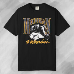 90s University Of Michigan Wolverines Ncaa T shirt