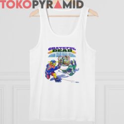 90s Vintage 1994 Grateful Dead Steal Your Face Off Rare 2-sided T-Shirt 3 90s Vintage 1994 Grateful Dead Steal Your Face Off Rare 2 Sided White Tank Top
