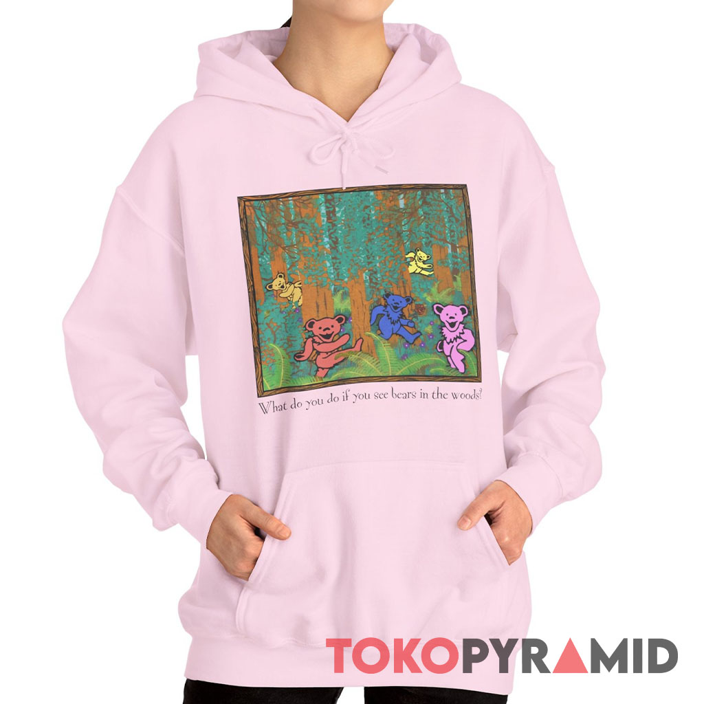 90s Vintage 1998 Grateful Dead Bears In The Woods Rare Hoodie 90s Vintage 1998 Grateful Dead Bears In The Woods Rare Hoodie