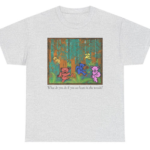90s Vintage 1998 Grateful Dead Bears In The Woods Rare Shirt 90s Vintage 1998 Grateful Dead Bears In The Woods Rare Shirt