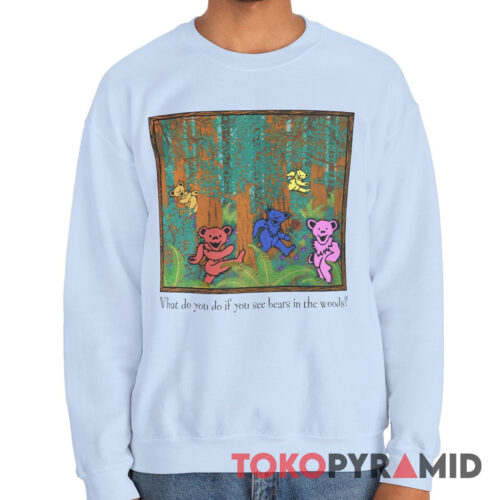 90s Vintage 1998 Grateful Dead Bears In The Woods Rare Sweatshirt 90s Vintage 1998 Grateful Dead Bears In The Woods Rare Sweatshirt