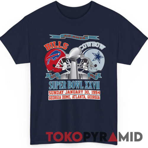 90s Vintage AFL NFC Dallas Cowboys Buffalo Bills 1994 Super Bowl XXVIII Georgia Dome Atlanta Rare Tee 90s Vintage AFL NFC Dallas Cowboys Buffalo Bills 1994 Super Bowl XXVIII Georgia Dome Atlanta Rare Tee