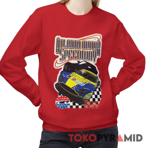 90s Vintage Atlanta Motor Speedway Tee November 1999 Rare Napa 500 Nascar Sweatshirt