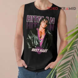 90s Vintage Bret Hitman Hart WWF Wrestling Shirt 2 90s Vintage Bret Hitman Hart Wwf Wrestling Tank Top