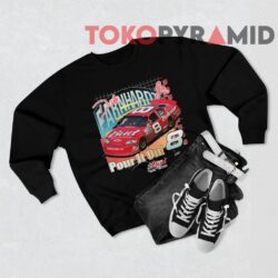 90s Vintage Dale Earnhardt Jr. 8 T shirt Budweiser Nascar Black Sweatshirt