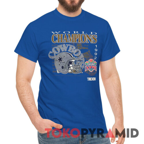 90s Vintage Dallas Cowboys 1992 Super Bowl World Champions XXVII Rare Shirt 90s Vintage Dallas Cowboys 1992 Super Bowl World Champions XXVII Rare Shirt