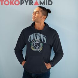 90s Vintage Dallas Cowboys 1993 National Footbal League Rare Navy Hoodie