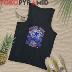 90s Vintage Dallas Cowboys 1993 Super Bowl XXVII Big Logo Black Tank Top