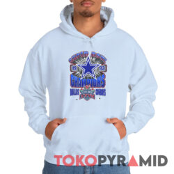 90s Vintage Dallas Cowboys 1993 Super Bowl XXVII Big Logo Rare Hoodie