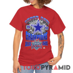 90s Vintage Dallas Cowboys 1993 Super Bowl XXVII Big Logo Rare Shirt