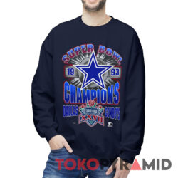 90s Vintage Dallas Cowboys 1993 Super Bowl XXVII Big Logo Rare Sweatshirt
