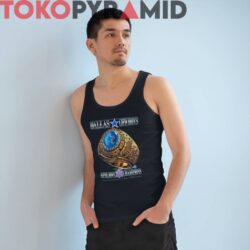 Vintage Dallas Cowboys 1993 Super Bowl XXVII Ring Champions Tee 2 90s Vintage Dallas Cowboys 1993 Super Bowl XXVII Ring Champions Rare Black Tank Top