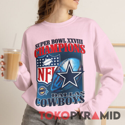 90s Vintage Dallas Cowboys 1994 Super Bowl XXVIII Champions NFL Sweatshirt