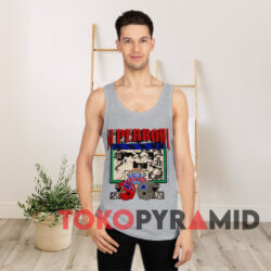 Dallas Cowboys Buffalo Bills 1993 Super Bowl XXVII Champions Pasadena T-shirt 2 90s Vintage Dallas Cowboys Buffalo Bills 1993 Super Bowl XXVII Champions Pasadena Grey Tank Top