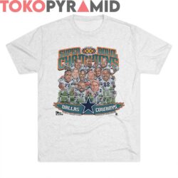 90s Vintage Dallas Cowboys Caricature 1996 Super Bowl XXX Champions Rare Tee 2 90s Vintage Dallas Cowboys Caricature 1996 Super Bowl XXX Chapions Rare Grey Tee