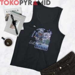 90s Vintage Dallas Cowboys Deion Sanders Caricature Funny Rare Tee 3 90s Vintage Dallas Cowboys Deion Sanders Caricature Funny Black Tank Top
