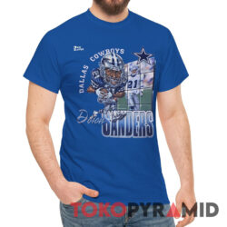 90s Vintage Dallas Cowboys Deion Sanders Caricature Funny Rare Shirt